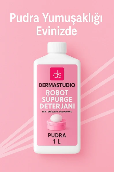 DERMASTUDİO Robot Süpürge Deterjanı Pudra 1 L Yer Temizleme Solüsyonu ürün görseli 1