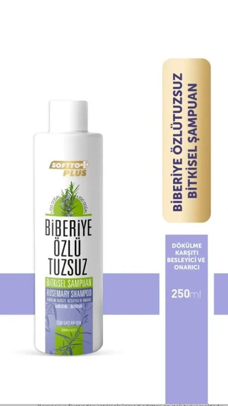 Softto Plus Biberiye Özlü Tuzsuz Şampuan 250 Ml ürün görseli 1