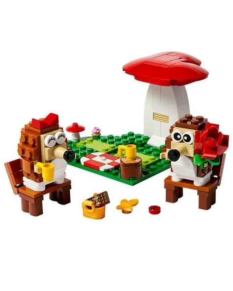 Lego Iconic Kirpi Pikniği 40711 - Resim 2