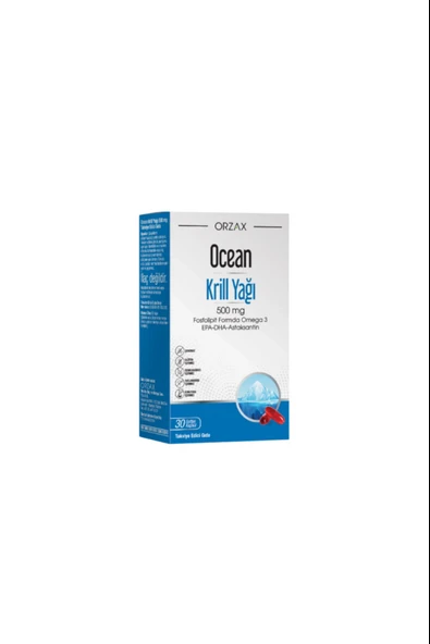 Ocean Krill Oil 500 Mg 30 Kapsül ürün görseli 1