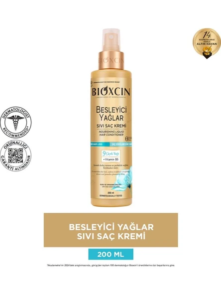 Bioxcin Besleyici Yağlar Sıvı Saç Kremi 200 Ml ürün görseli 1