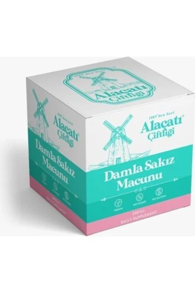 Alaçatı Çiftliği Damla Sakızı Macunu 240 gr ürün görseli 1