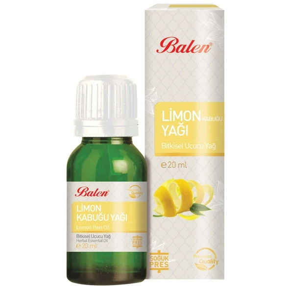 Balen Limon Kabuğu Yağı 20 ml Soğuk Pres ürün görseli 1