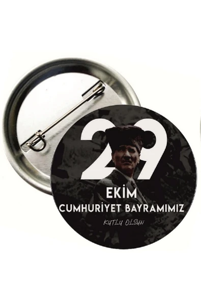 yıldızkurdelaankara 29 EKİM BUTON ROZET 20 ADET 58MM ürün görseli 1