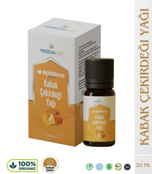 Apideva Kabak Çekirdeği Yağı 20 Ml ürün görseli 1