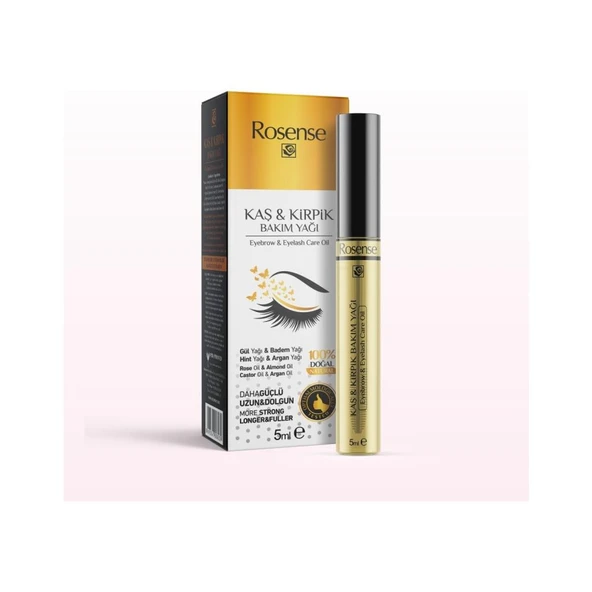 Rosense Kaş Kirpik Bakım Yağı 5 ml ürün görseli 1