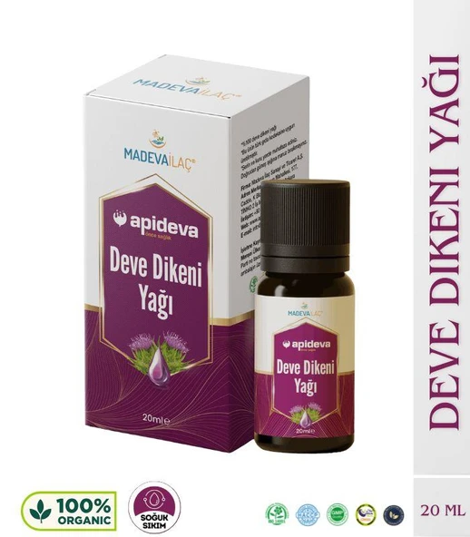 Apideva Deve Dikeni Yağı 20 Ml ürün görseli 1