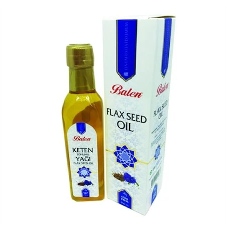 Balen Keten Tohumu Yağı 250 ml Soğuk Pres ürün görseli 1