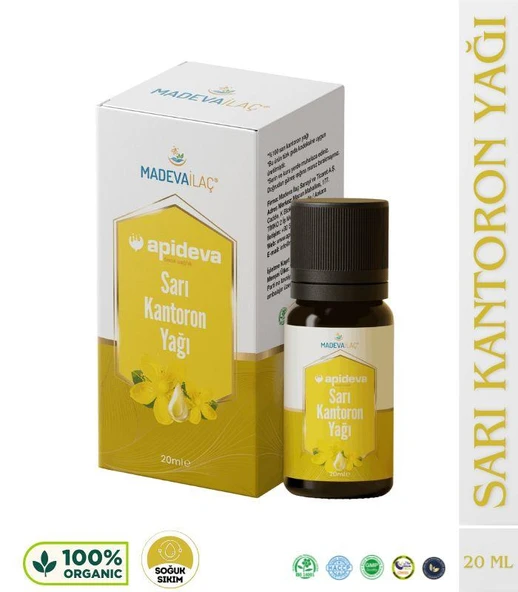 Apideva Sarı Kantaron Yağı 20 Ml ürün görseli 1