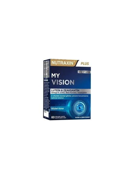 Nutraxin My Vision Göz Vitamini 60 Kapsül ürün görseli 1