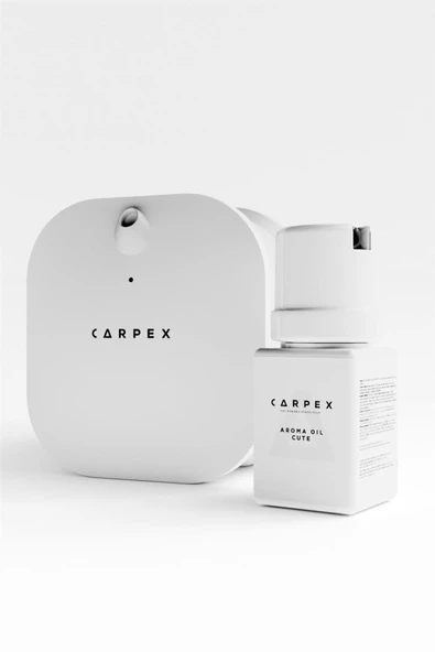 Carpex Micro Koku Makinesi Beyaz + 50ml Cute ürün görseli 1