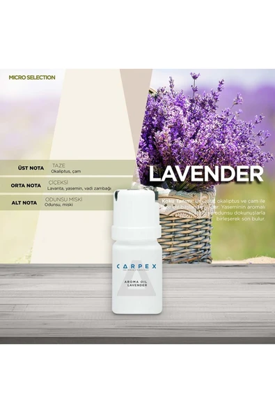Carpex Lavander Micro Koku Kartuşu 50 ml - Resim 2