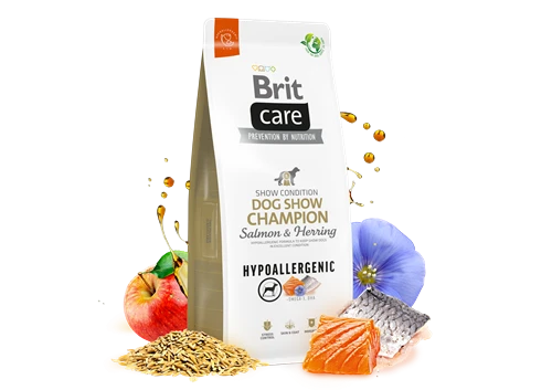 Brit Care Yarışma Köpekleri Kondisyonu İçin, Hipoalerjenik, Somonlu Ve Ringa Balıklı Kuru Mama 12 kg ürün görseli 1