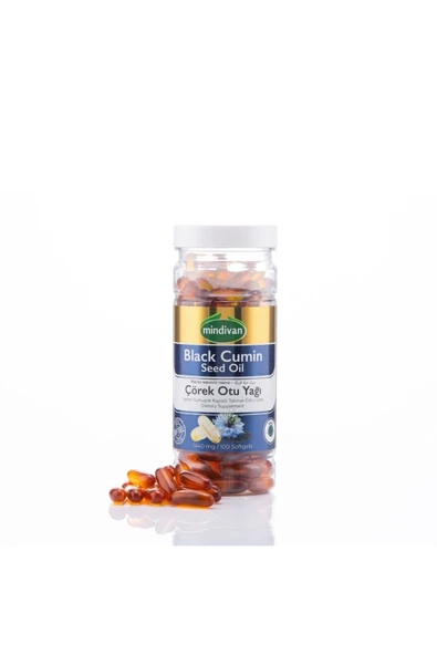 Zühre Mindivan Çörek Otu Yağı Soft Jel 1440 mg 100 Kapsül ürün görseli 1