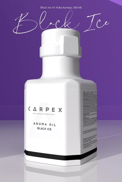 Carpex Black Ice A1 Koku Kartuşu 200 ml Premium Seri ürün görseli 1