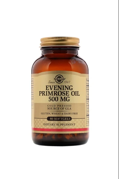 Solgar Evening Primrose 500 mg 60 Kapsül ürün görseli 1