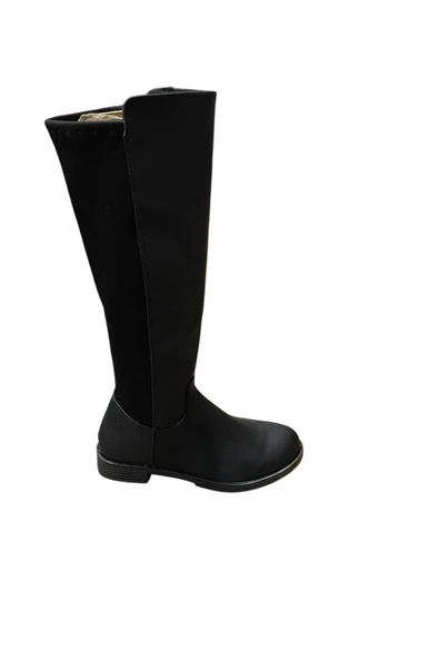 miçe shoes Kadın Kalın Kısa Topuklu Çizme ürün görseli 1