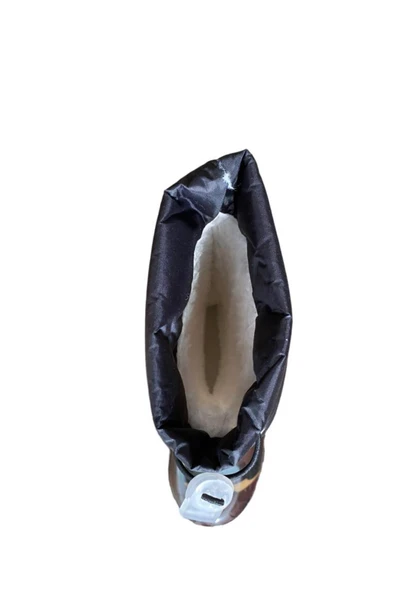 Çocuk Plastik Yünlü Yağmur Çizmesi - Resim 6