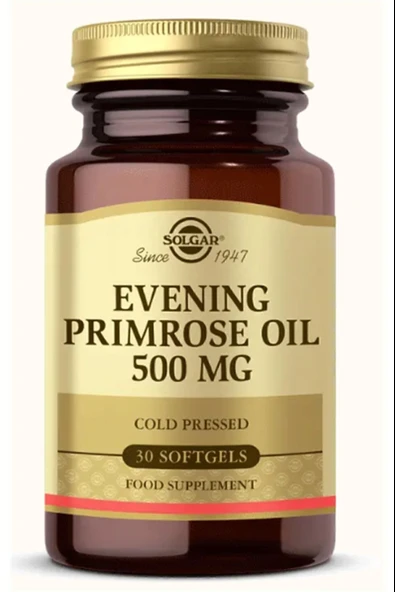 Solgar Evening Primrose 500 mg 60 Kapsül ürün görseli 1