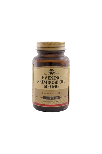 Solgar Evening Primrose 500 mg 60 Kapsül ürün görseli 1