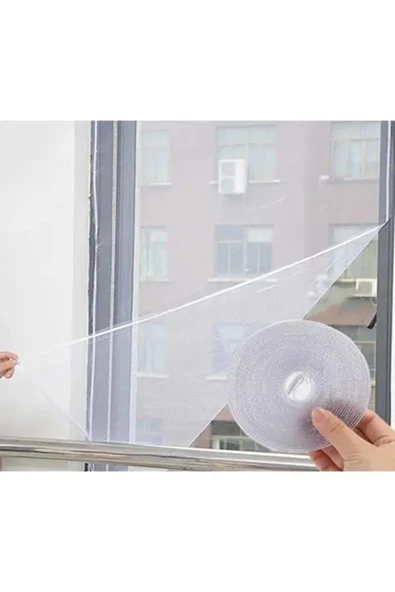 GenelTedarik PENCERE SİNEKLİĞİ YAPIŞKANLI CIRTLI KESİLEBİLİR 130X150 CM 3ADET ürün görseli 1