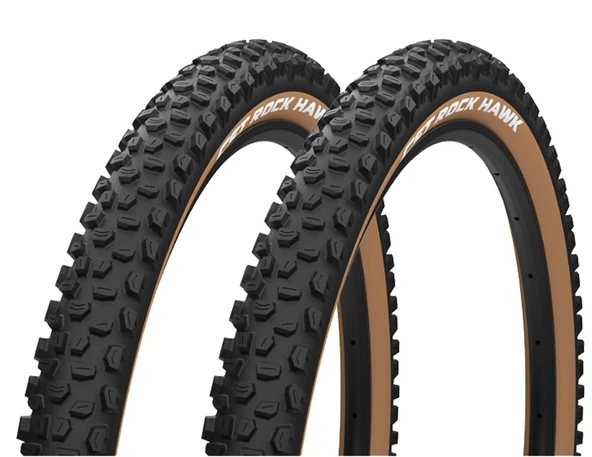 BİKE SKY Rock Hawk Amber yanak 27.5 X 2.25 Mtb Bisiklet Lastik 2 ADET DIŞ LASTİK ürün görseli 1