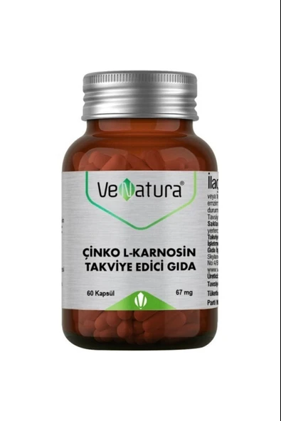 Venatura Çinko L-Karnosin 60 Kapsül ürün görseli 1