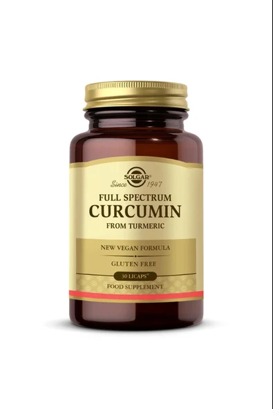 Solgar Full Spectrum Curcumin 185x 30 Kapsül - Resim 2