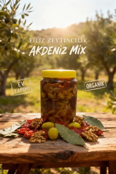 FİLİZ ZEYTİNCİLİK AKDENİZ MİX ZEYTİN 1 KG ürün görseli 1