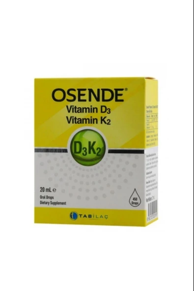 Osende Vitamin D3K2 20 ml ürün görseli 1