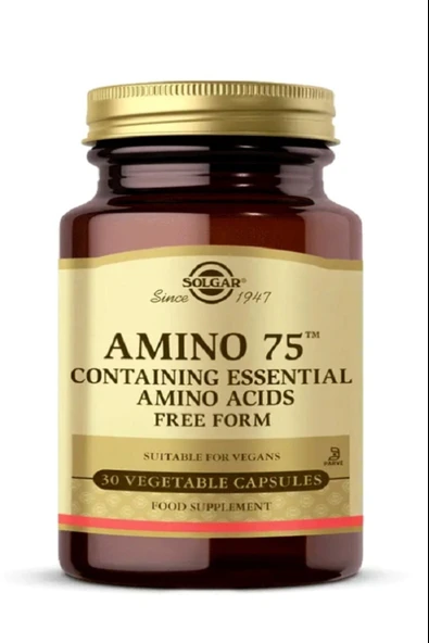 Solgar Amino 75 Essential Amino 30 Kapsül - Resim 3