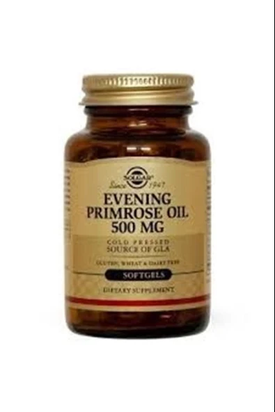 Solgar Evening Primrose 500 mg 60 Kapsül ürün görseli 1