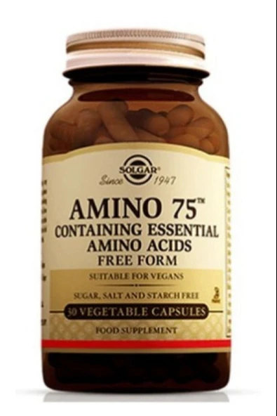 Solgar Amino 75 Essential Amino 30 Kapsül ürün görseli 1