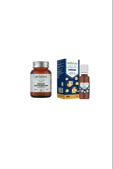 Venatura Selenyum 90 Tablet + Venatura D3 K2 Damla 20 ml ürün görseli 1