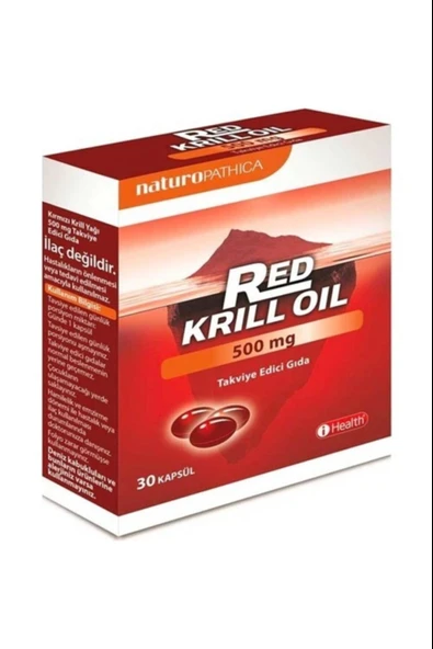 Red Krill Oil 500 Mg 30 Kapsül ürün görseli 1
