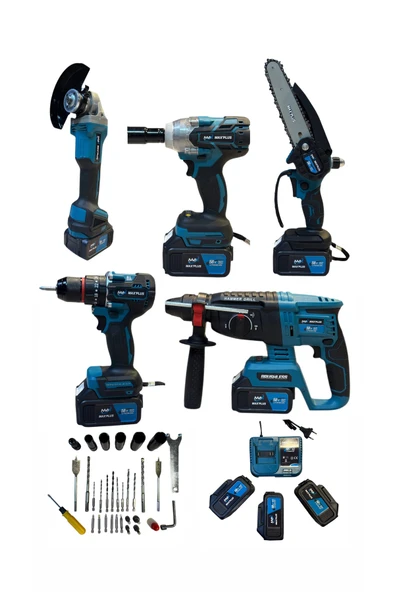 BUTOOLS FIRÇASIZ 5’LI SET PROFOSYONEL MATKAP TAKIMI SETİ ürün görseli 1
