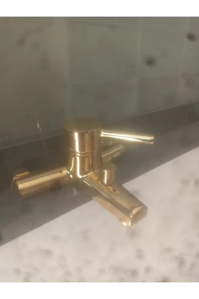 petra GOLD AÇ KAPA MİX BANYO BATARYASI PRİNÇ İÇ MALZEME ürün görseli 1