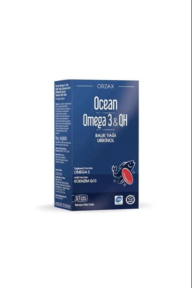 Ocean Omega 3 & Qh 30 Yumusak Kapsul ürün görseli 1