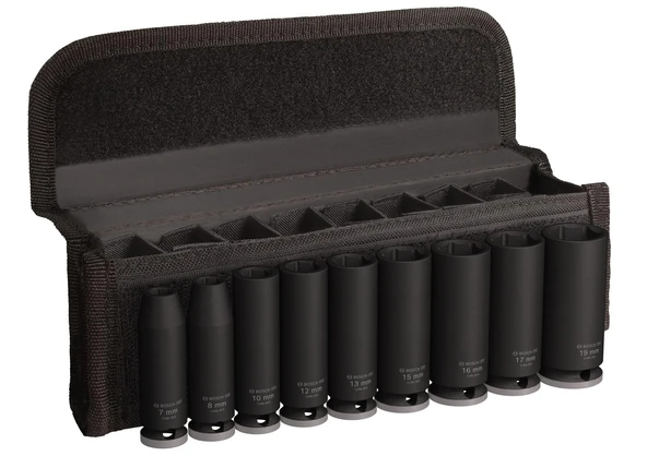 Bosch PRO Lokma Takımı 3/8" 9 Parça 7-19mm ürün görseli 1
