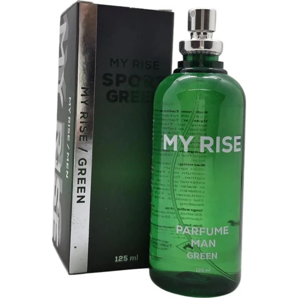 My Rise Sport Green 125 ml Erkek Parfümü ürün görseli 1