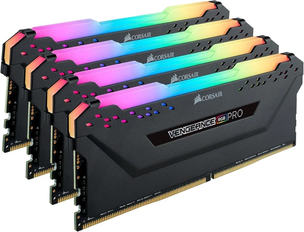 Corsair Vengeance RGB Pro 32GB 4x8GB 3200MHz DDR4 CL14 CMW32GX4M4C3200C14