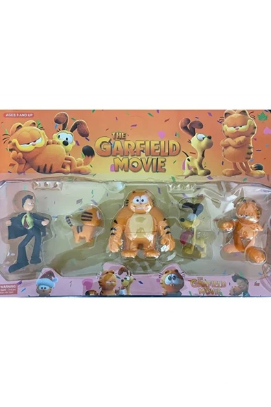 GARFIELD FİGÜR 5Lİ - Resim 2