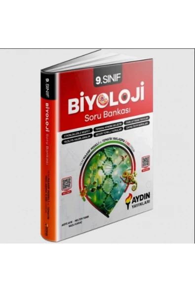 Aydın Yayınları 9. Sınıf Biyoloji Soru Bankası ürün görseli 1