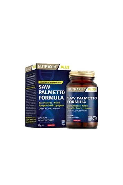 Nutraxin Saw Palmetto Formula 60 Tablet ürün görseli 1