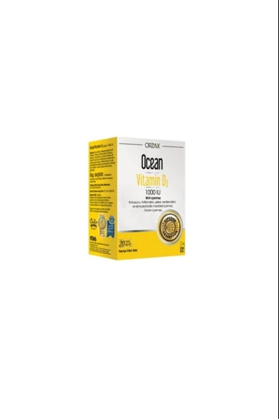 Ocean Vitamin D3 1000 IU Sprey ürün görseli 1