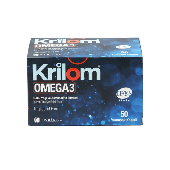 Krilom Omega 3 50 Kapsül ürün görseli 1