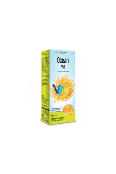 Ocean Vm Portakal Aromalı Şurup 150 ml ürün görseli 1