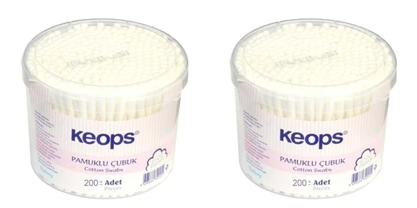 YUVARLAK KULAK ÇUBUĞU 400 ADET (200x2 PAKET) ürün görseli 1