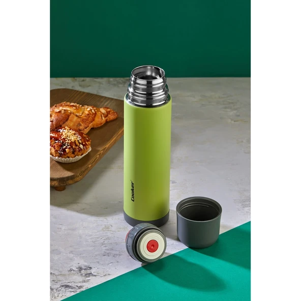 Ckr2021 Cooker Paslanmaz Çelik Trend Termos 500 ML Fuşya Renk ürün görseli 1