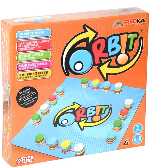 Orbit Oyunu - Akıl ve Zeka Oyunu - Taş Toplama Oyunu - Redka Orbit Oyunu - Strateji Oyunu ürün görseli 1
